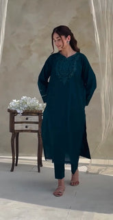Alee 2pcs - Cotton Embroidered